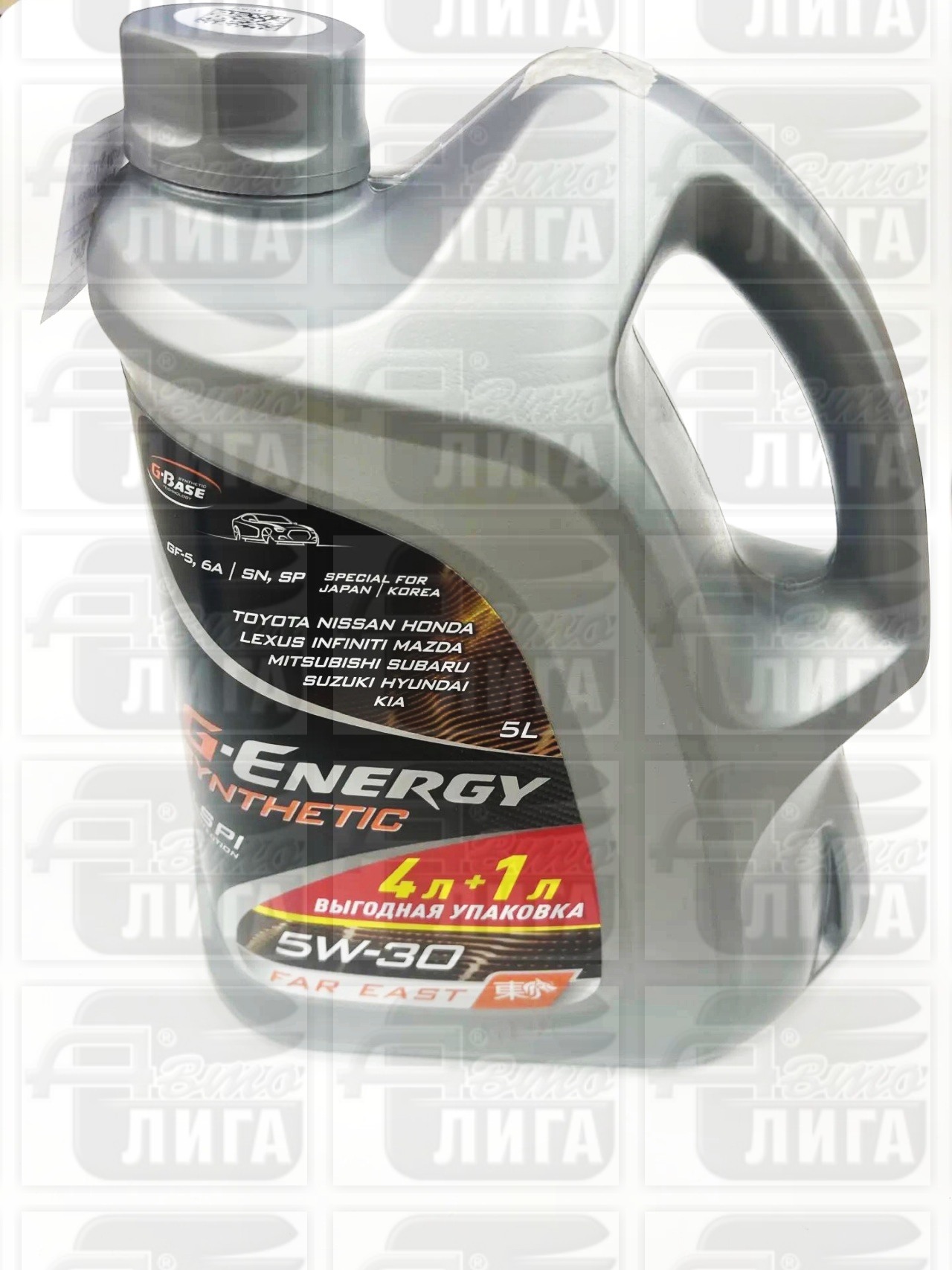 масло G-Energy Synth Far East 5W-30 Акция 5л по цене 4л