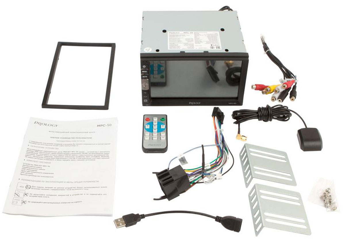 Внешний вид Автомагнитола Prology MPC-50