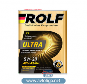 ROLF Ultra S9 5W-30 A3/B4 SP металл