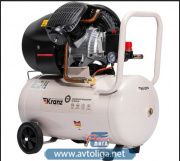 Компрессор воздушный KR-2200/50, 2200Вт, 400 л/мин, 50л KRANZ