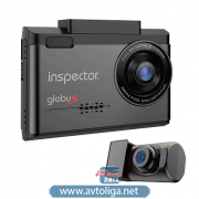Видеорегистратор с сигнатурным радар-детектором и дополнительной камерой Inspector GlobuS