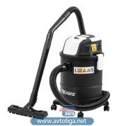 Пылесос строительный KR15, 1200Вт, 15л, 4м KRANZ