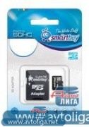 SmartBuy microSDHC Class 10 4GB + SD adapter