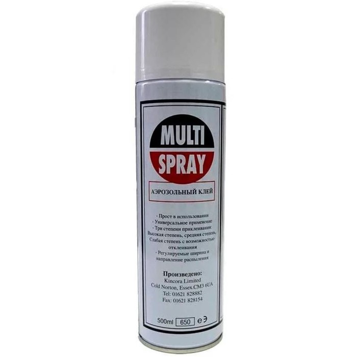 Внешний вид Клей MULTI-SPRAY