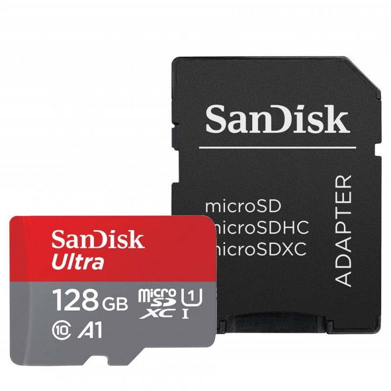 Видеорегистратор Карта памяти Sandisk MicroSD 128Gb