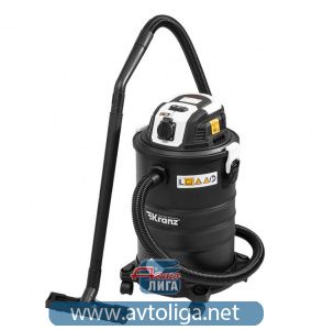 Пылесос строительный KR30, 1400Вт, 30л, 4м KRANZ