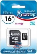 SMARTBUY MICROSDHC 16GB CLASS10 + SD ADAPTER