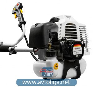 Триммер бензиновый KR-52, 52см3, 3 л.с, разборная штанга KRANZ