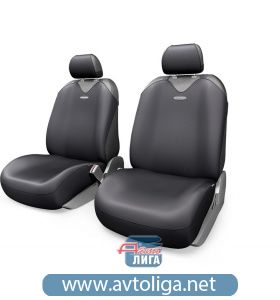 Майки на передние сиденья R-1 SPORT PLUS R-402Pf BK