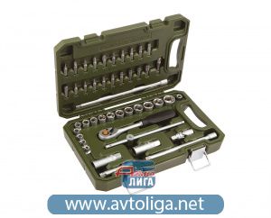 Набор головок и принадлежностей 3/8", 45 предметов Дело Техники