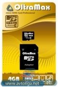  OltraMax microSDHC Class 10 4GB 